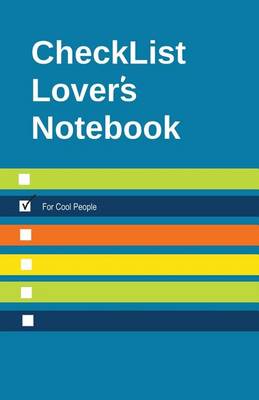 Book cover for Checklist Lover's Notebook