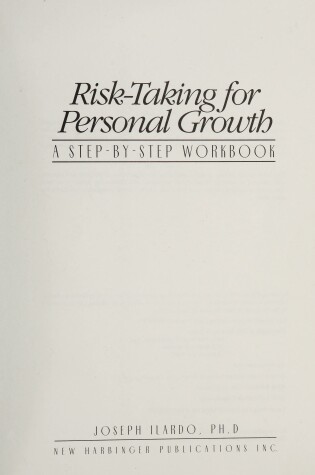 Cover of Risk-taking for Personal Growth