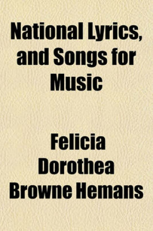 Cover of National Lyrics, and Songs for Music