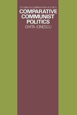 Book cover for Comparative Communist Politics