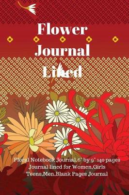 Book cover for Flower Journal Lined