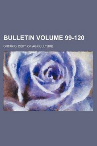 Cover of Bulletin Volume 99-120