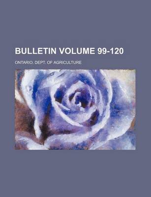 Book cover for Bulletin Volume 99-120