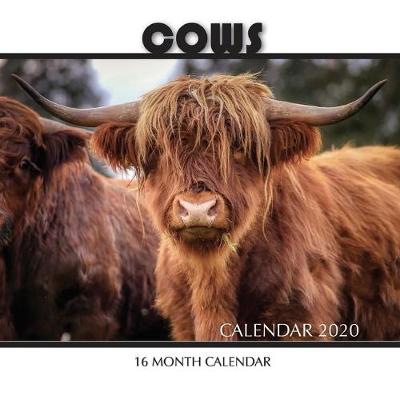 Book cover for Cows Calendar 2020