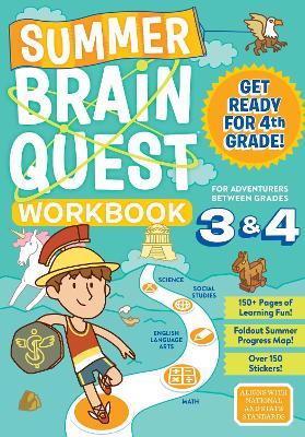 Book cover for Summer Brain Quest: Between Grades 3 & 4