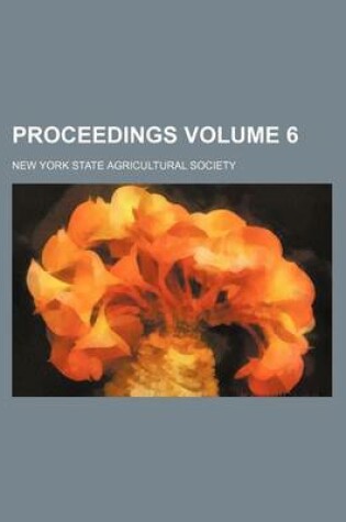 Cover of Proceedings Volume 6