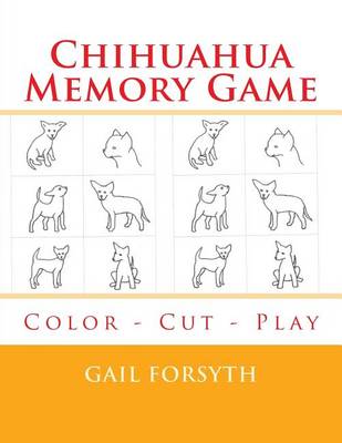 Book cover for Chihuahua Memory Game