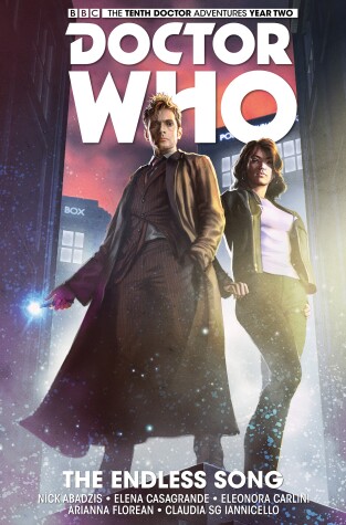 Book cover for Doctor Who: The Tenth Doctor Vol. 4: The Endless Song