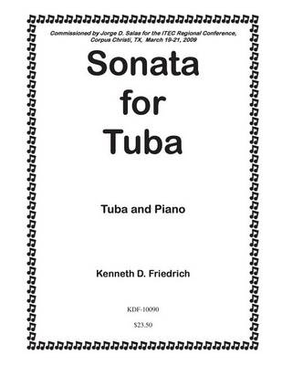 Book cover for Sonata for Tuba