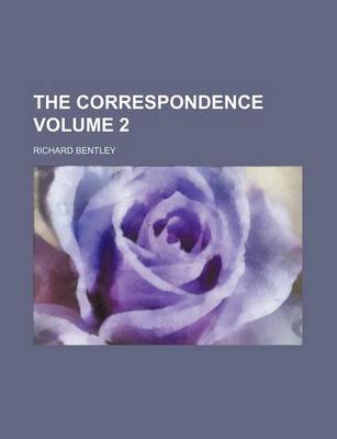 Book cover for The Correspondence Volume 2