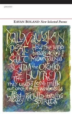 Book cover for New Selected Poems: Eavan Boland