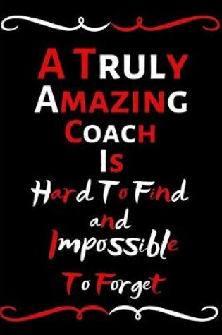 Cover of A Truly Amazing Coach Is Hard To Find And Impossible To Forget