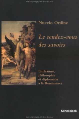 Cover of Le Rendez-Vous Des Savoirs