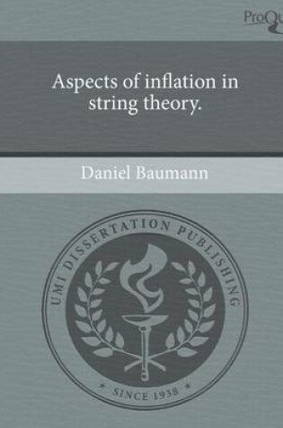 Cover of Aspects of Inflation in String Theory