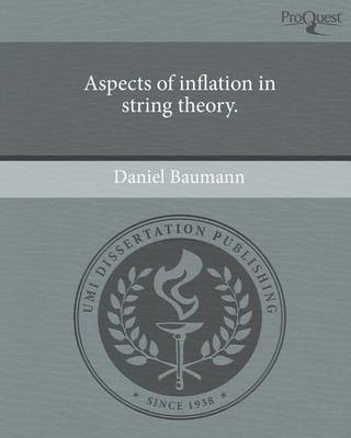 Book cover for Aspects of Inflation in String Theory