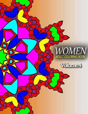 Book cover for WOMEN ADULT COLORING BOOKS - Vol.4