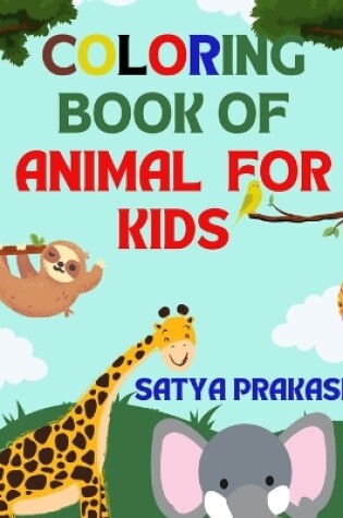 Cover of Coloring Book of Animal for Kids