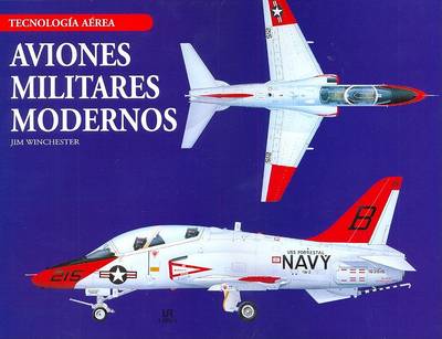 Book cover for Aviones Militares Modernos