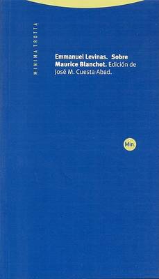 Book cover for Sobre Maurice Blanchot