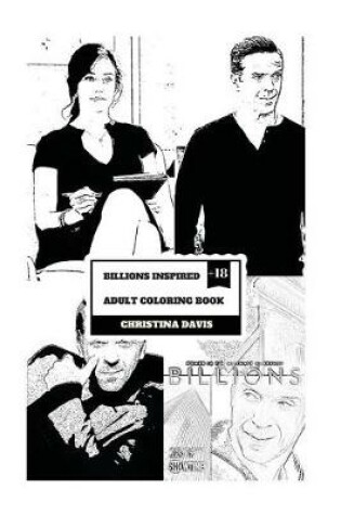 Cover of Billions Inspired Adult Coloring Book