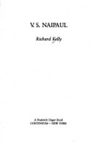 Cover of V.S.Naipaul