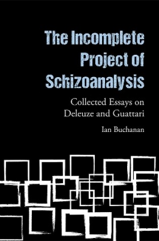 Cover of The Incomplete Project of Schizoanalysis