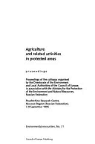 Cover of Agriculture and Related Activities in Protected Areas
