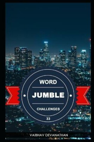 Cover of Word Jumble Challenges - 33