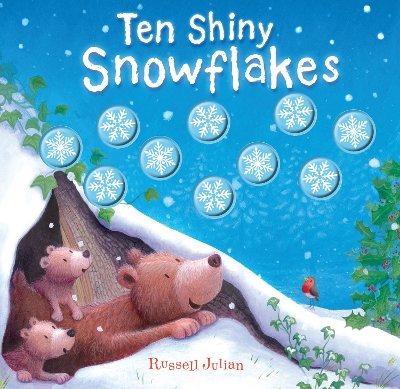Book cover for Ten Shiny Snowflakes
