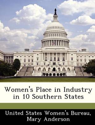 Book cover for Women's Place in Industry in 10 Southern States