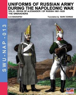 Cover of Uniforms of Russian army during the Napoleonic war vol.8
