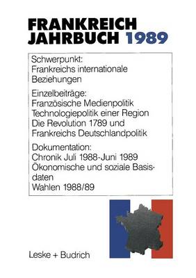 Book cover for Frankreich-Jahrbuch 1989