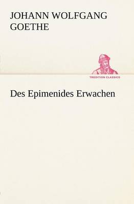 Book cover for Des Epimenides Erwachen
