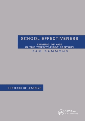 Book cover for School Effectiveness