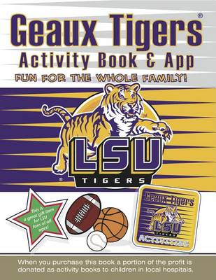 Book cover for Geaux Tigers Activity Book and App