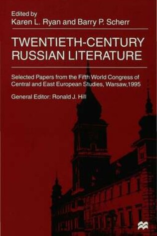 Cover of Twentieth-Century Russian Literature