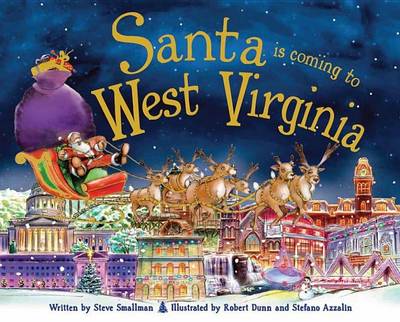 Book cover for Santa Is Coming to West Virginia