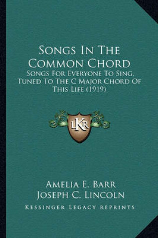 Cover of Songs in the Common Chord Songs in the Common Chord