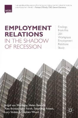 Book cover for Employment Relations in the Shadow of Recession