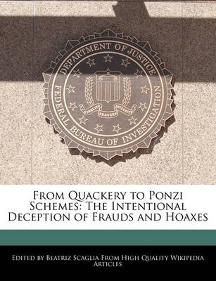 Book cover for From Quackery to Ponzi Schemes