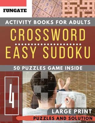 Book cover for Crossword Sudoku puzzles books