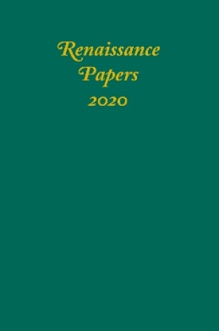Cover of Renaissance Papers 2020