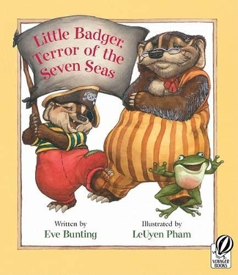 Book cover for Little Badger, Terror of the Seven Seas