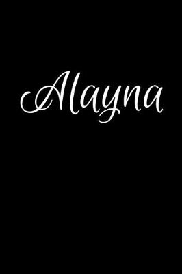 Book cover for Alayna