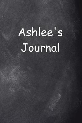 Book cover for Ashlee Personalized Name Journal Custom Name Gift Idea Ashlee