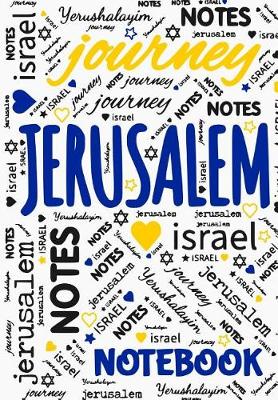 Book cover for Jerusalem Notes Notebook