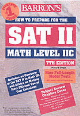 Book cover for How to Prepare for the SAT II