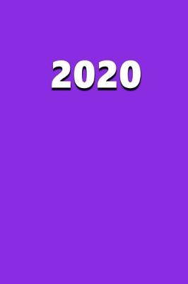 Book cover for 2020 Daily Planner 2020 Violet Color 384 Pages