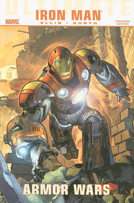 Book cover for Ultimate Comics Iron Man: Armor Wars