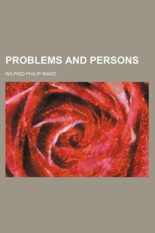 Cover of Problems and Persons